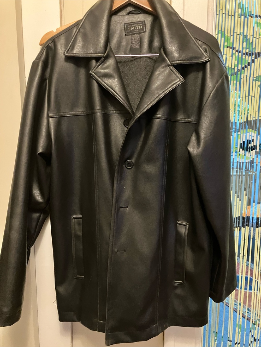 🏷️ Whispering Smith London Fleece-Lined Car Coat